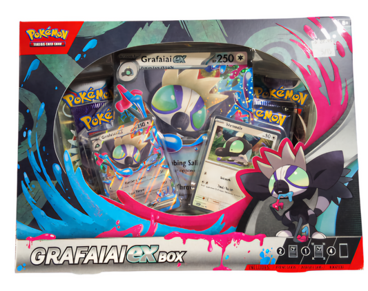 Pokemon Scarlet and Violet 5 Temporal Forces Grafaiai Ex Box