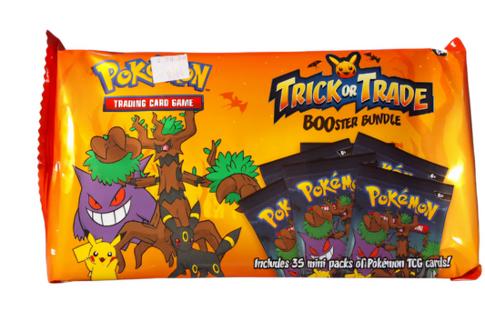 Pokemon 2024 Trick or Trade BOOster Bundle Halloween Packs