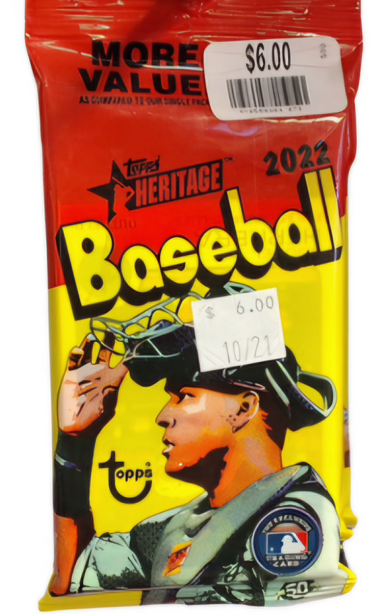 2022 Topps Heritage Baseball Pack