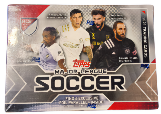 2021 Topps Major League Soccer Blaster Box MLS Sealed